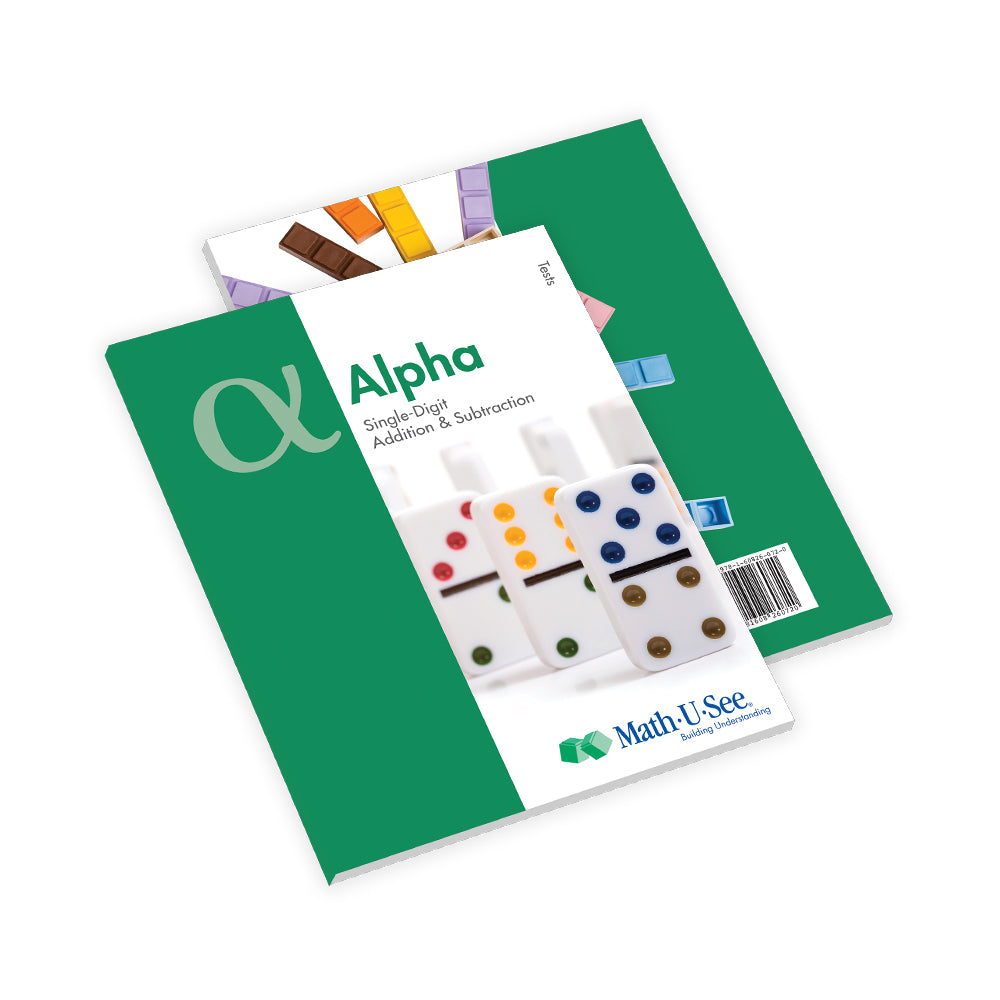 Alpha Student Workbook and Tests