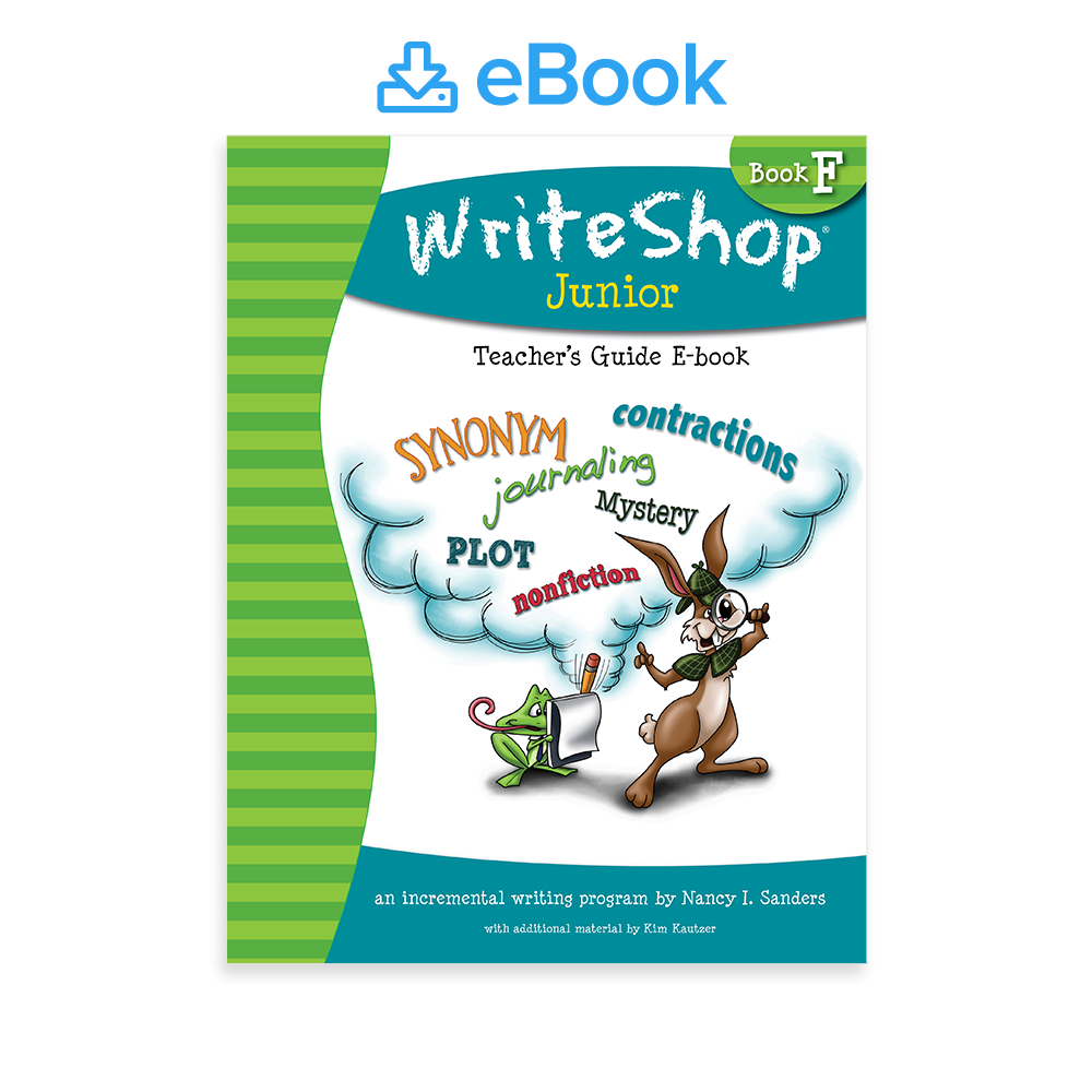 WriteShop Junior Book F Teacher's Guide (ebook)