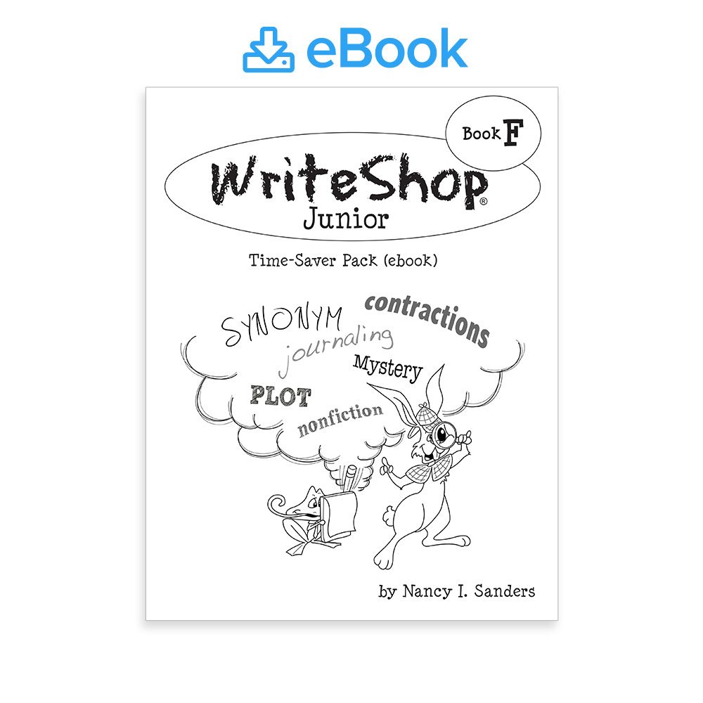 WriteShop Junior Book F Time-Saver Pack (ebook)