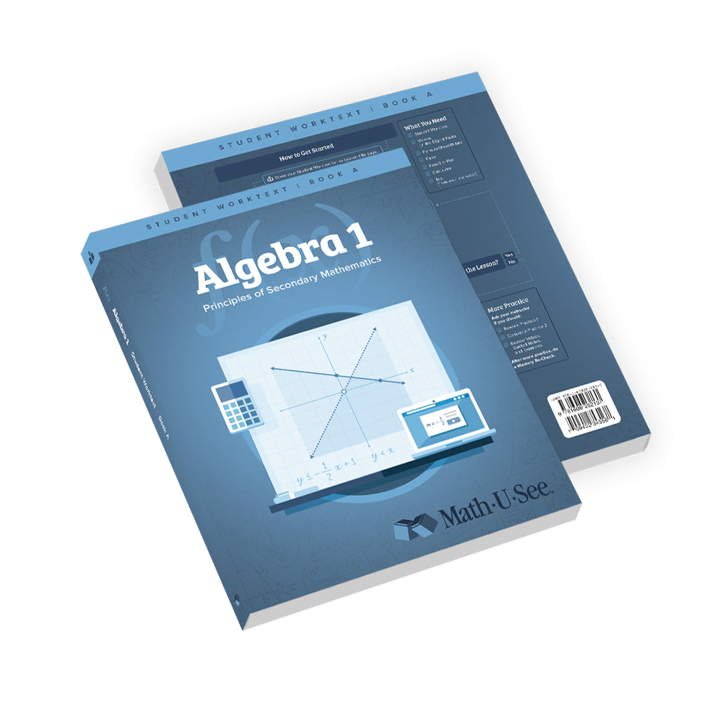 Algebra 1: Principles of Secondary Mathematics Student Worktexts and Tests