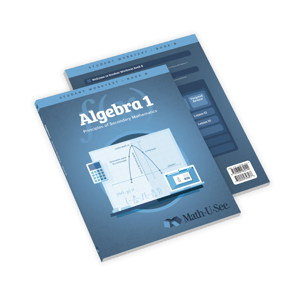 Algebra 1: Principles of Secondary Mathematics Student Worktexts and Tests
