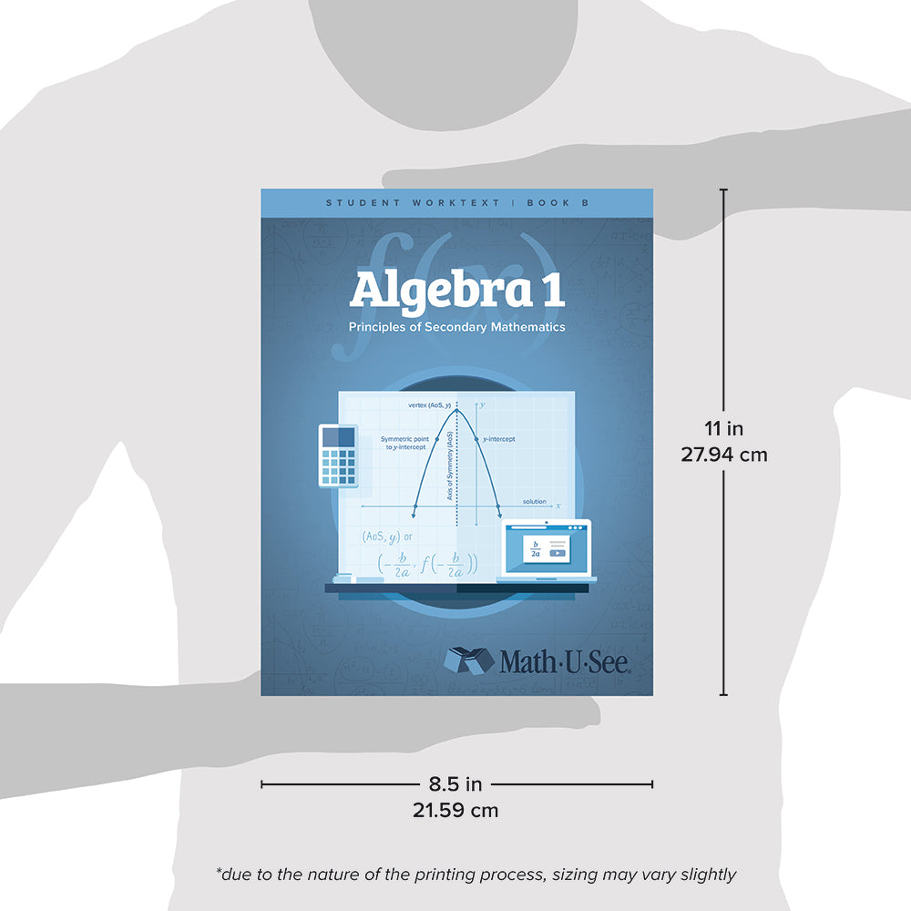 Algebra 1: Principles of Secondary Mathematics Student Worktexts and Tests