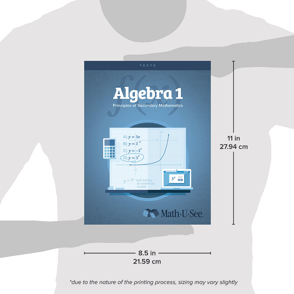 Algebra 1: Principles of Secondary Mathematics Student Worktexts and Tests
