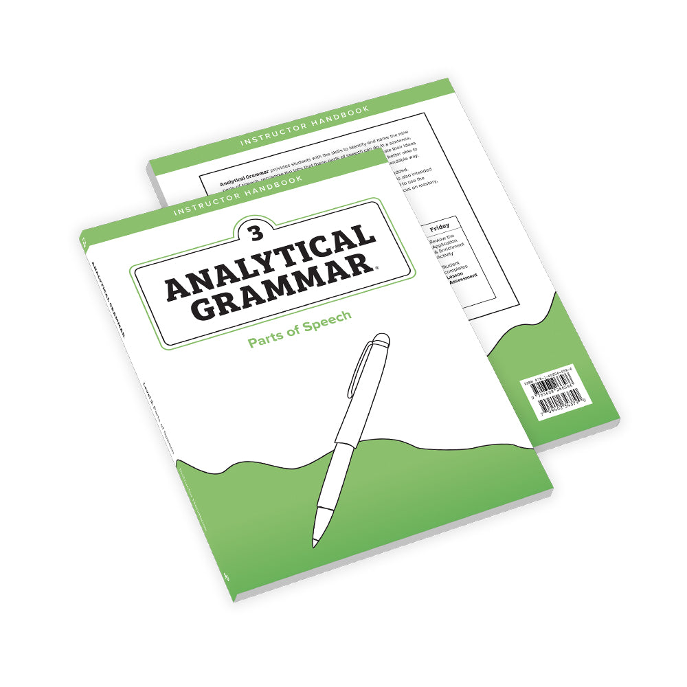 Analytical Grammar Level 3: Parts of Speech Set