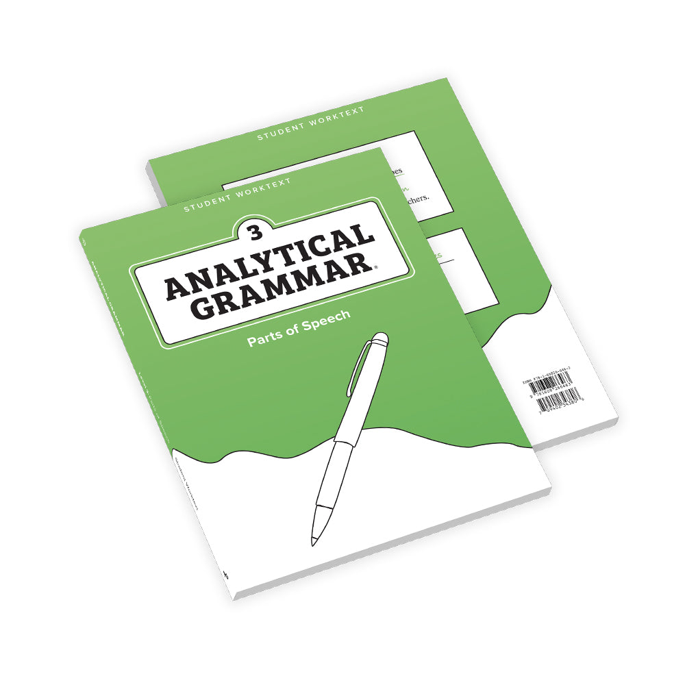 Analytical Grammar Level 3: Parts of Speech Set