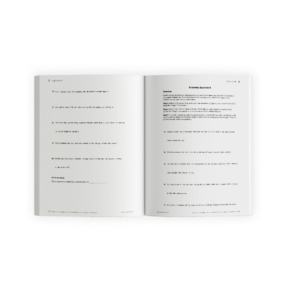 Analytical Grammar Level 3: Parts of Speech Set
