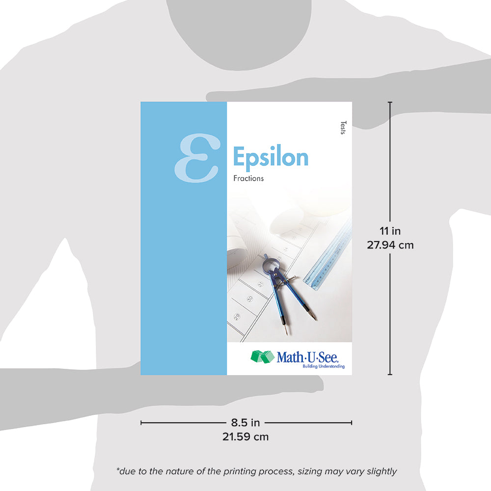 Epsilon Student Workbook and Tests