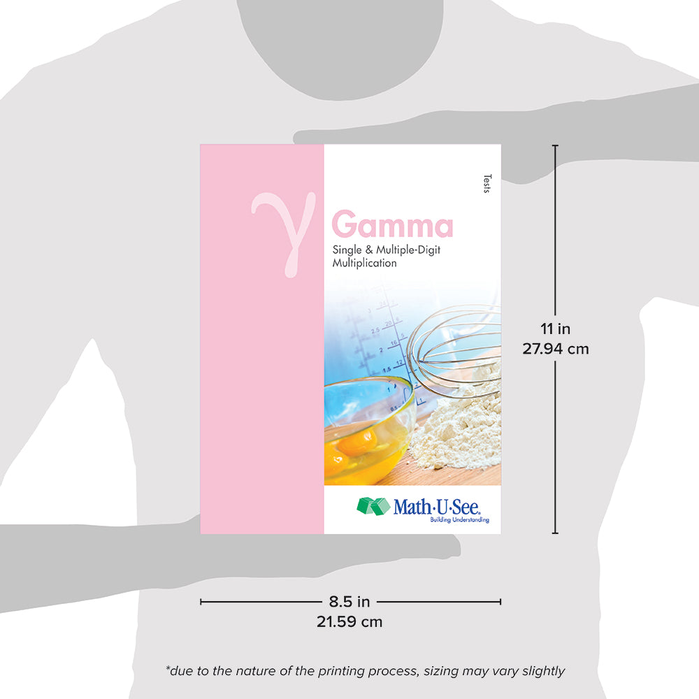 Gamma Student Workbook and Tests