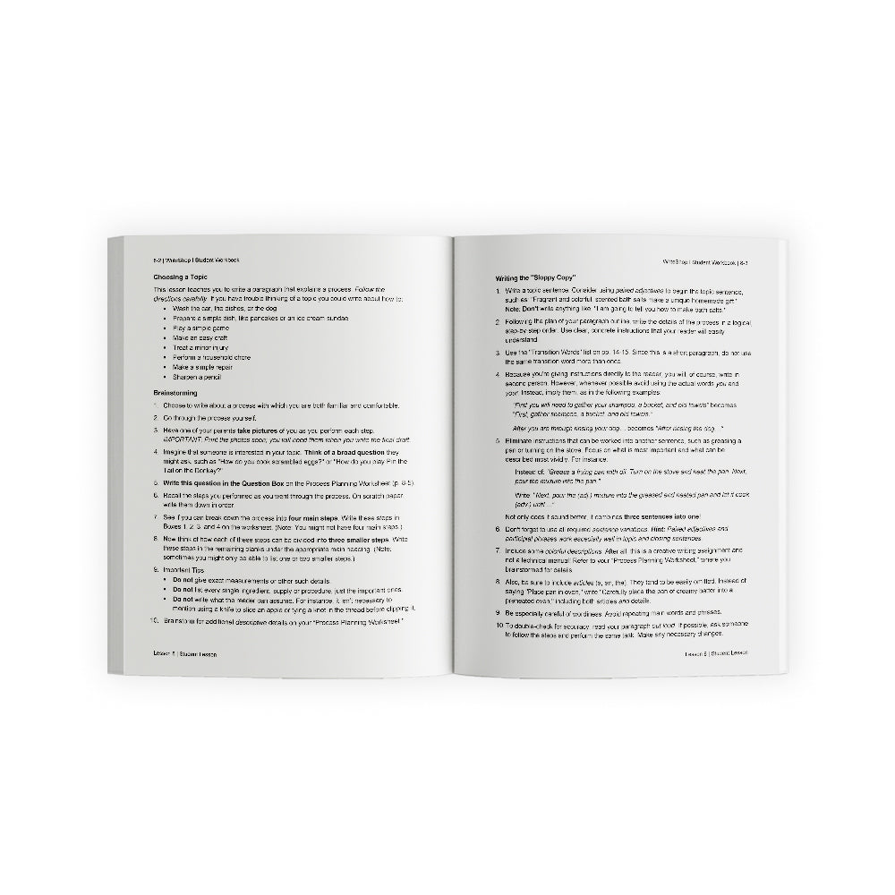 WriteShop I and II Set