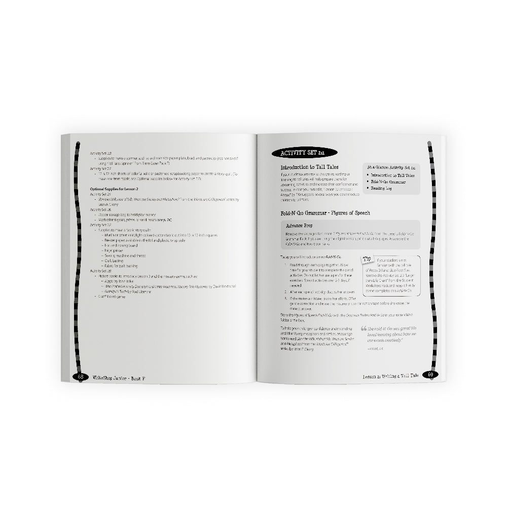 WriteShop Junior Book F Set