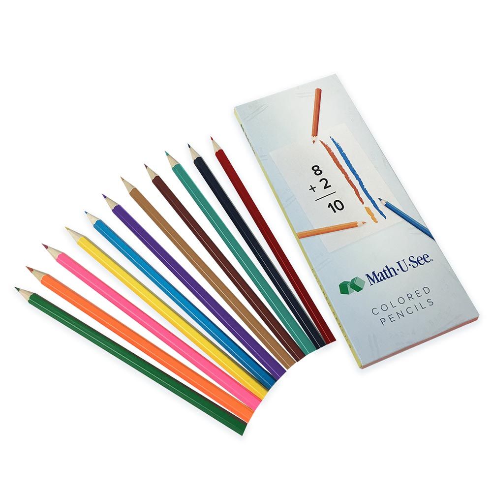 Math-U-See Colored Pencils