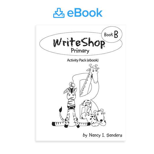 WriteShop Primary Book B Activity Pack (ebook)