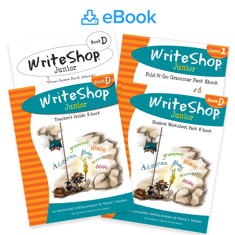 WriteShop Junior Book D Set (ebooks)