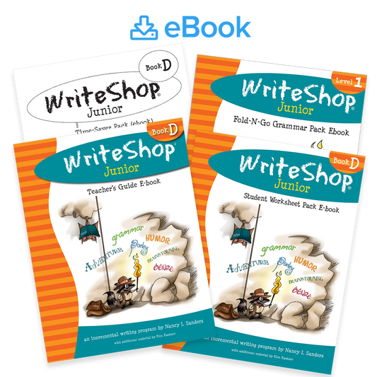 WriteShop Junior Book D Set (ebooks)