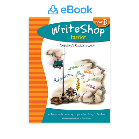 WriteShop Junior Book D Teacher's Guide (ebook)