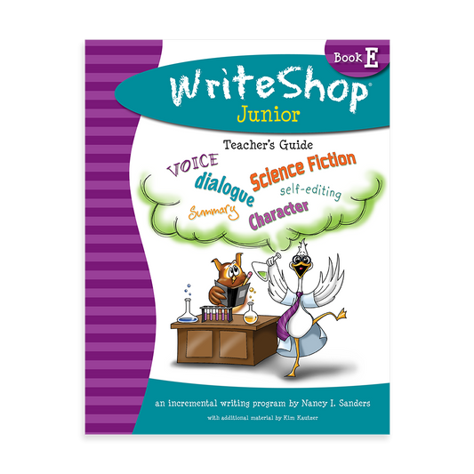 WriteShop Junior Book E Teacher's Guide