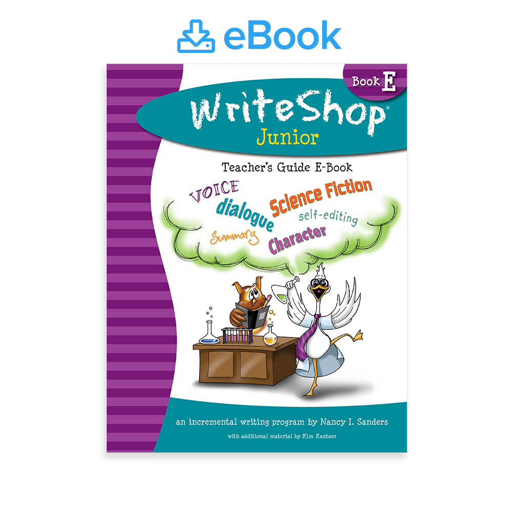 WriteShop Junior Book E Teacher's Guide (ebook)