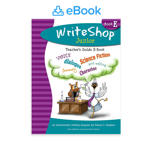 WriteShop Junior Book E Teacher's Guide (ebook)