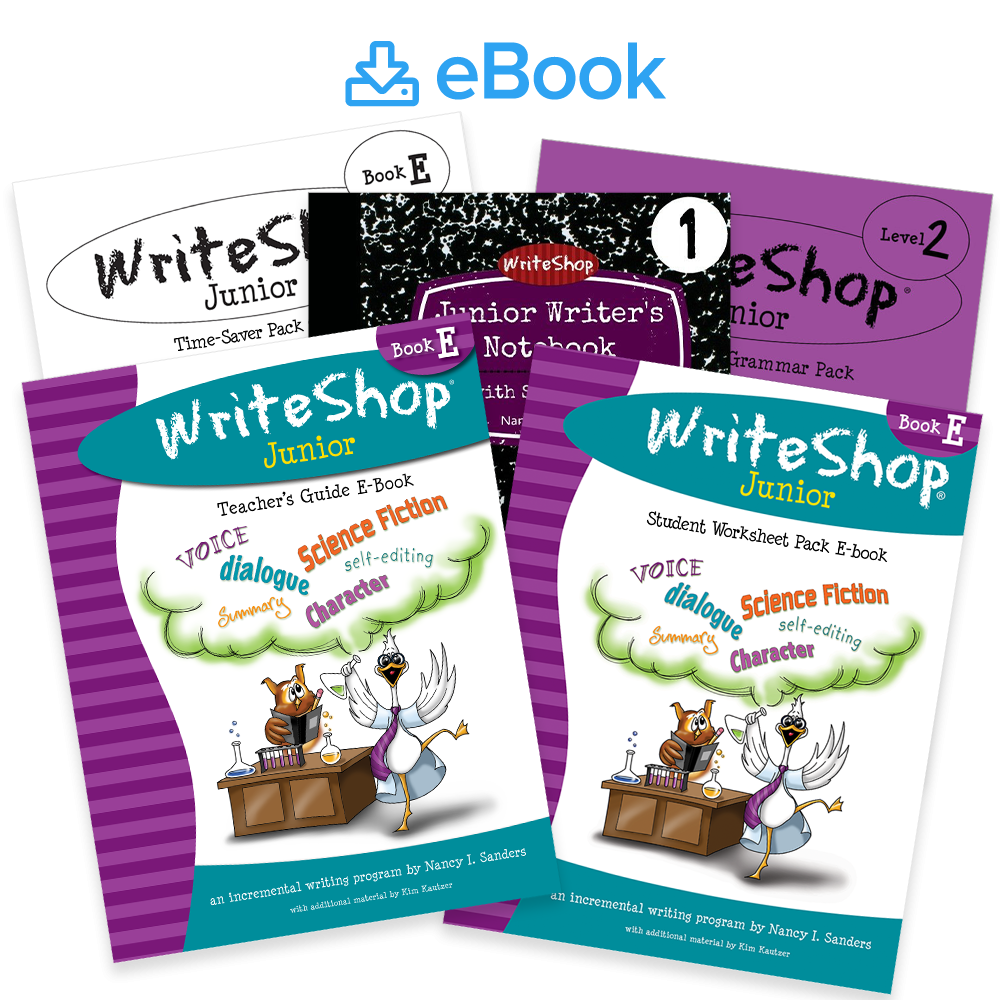 WriteShop Junior Book E Set (ebooks)