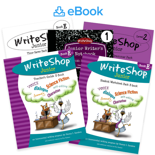 WriteShop Junior Book E Set (ebooks)