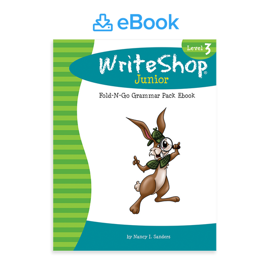 WriteShop Fold-N-Go Grammar Pack Level 3 (ebook)