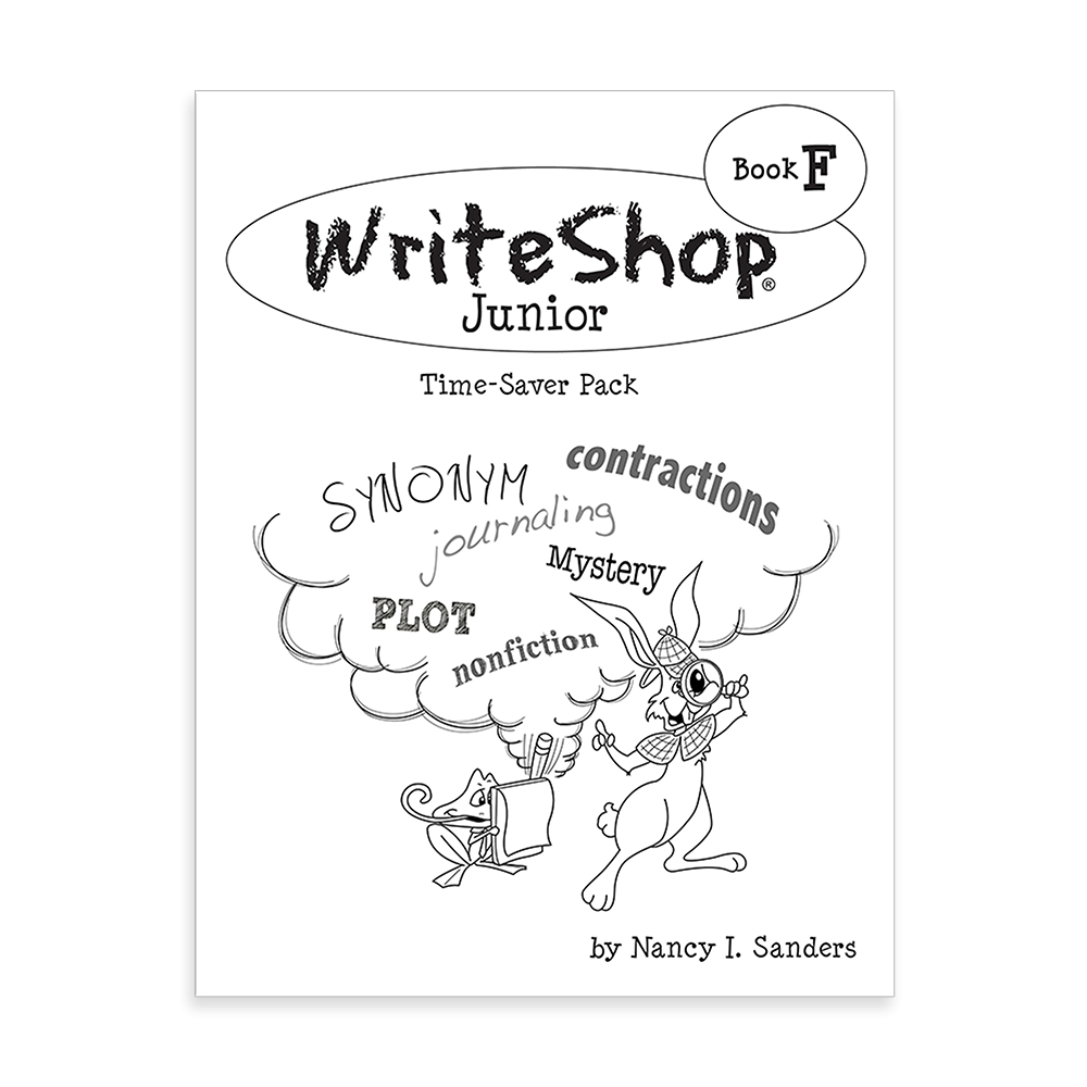 WriteShop Junior Book F Time-Saver Pack