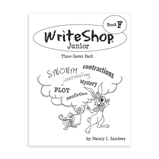 WriteShop Junior Book F Time-Saver Pack