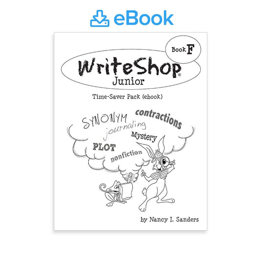 WriteShop Junior Book F Time-Saver Pack (ebook)